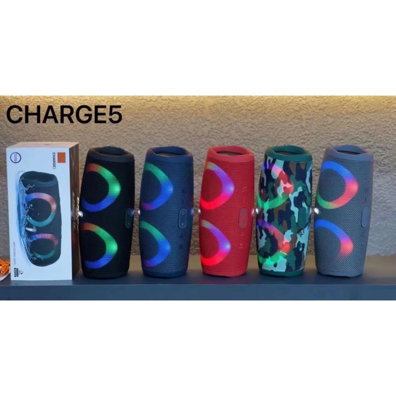 【33LV.ID】Charge5 Wireless Bluetooth 5.1 Speaker Charge 5 IPX7 Portable