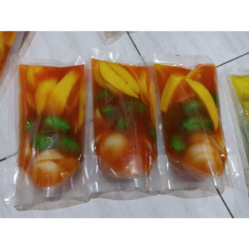 

Manisan Buah Mix Pedas ( kedondong, Salak , Mangga ) Berat 400gram