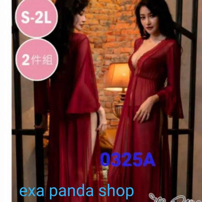 Lingerie Panjang - Baju Tidur Sexy - Lingerie Jumbo