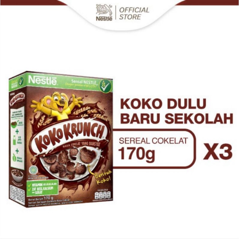 

NESTLE KOKO CRUNCH Cereal 170g 3Pcs