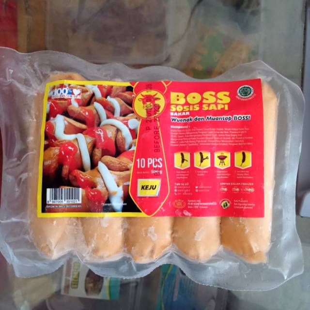 

Boss Sosis sapi keju