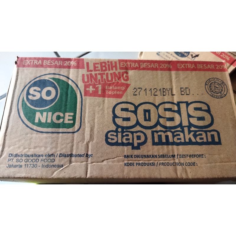 

Sosis So Nice Siap makan✓