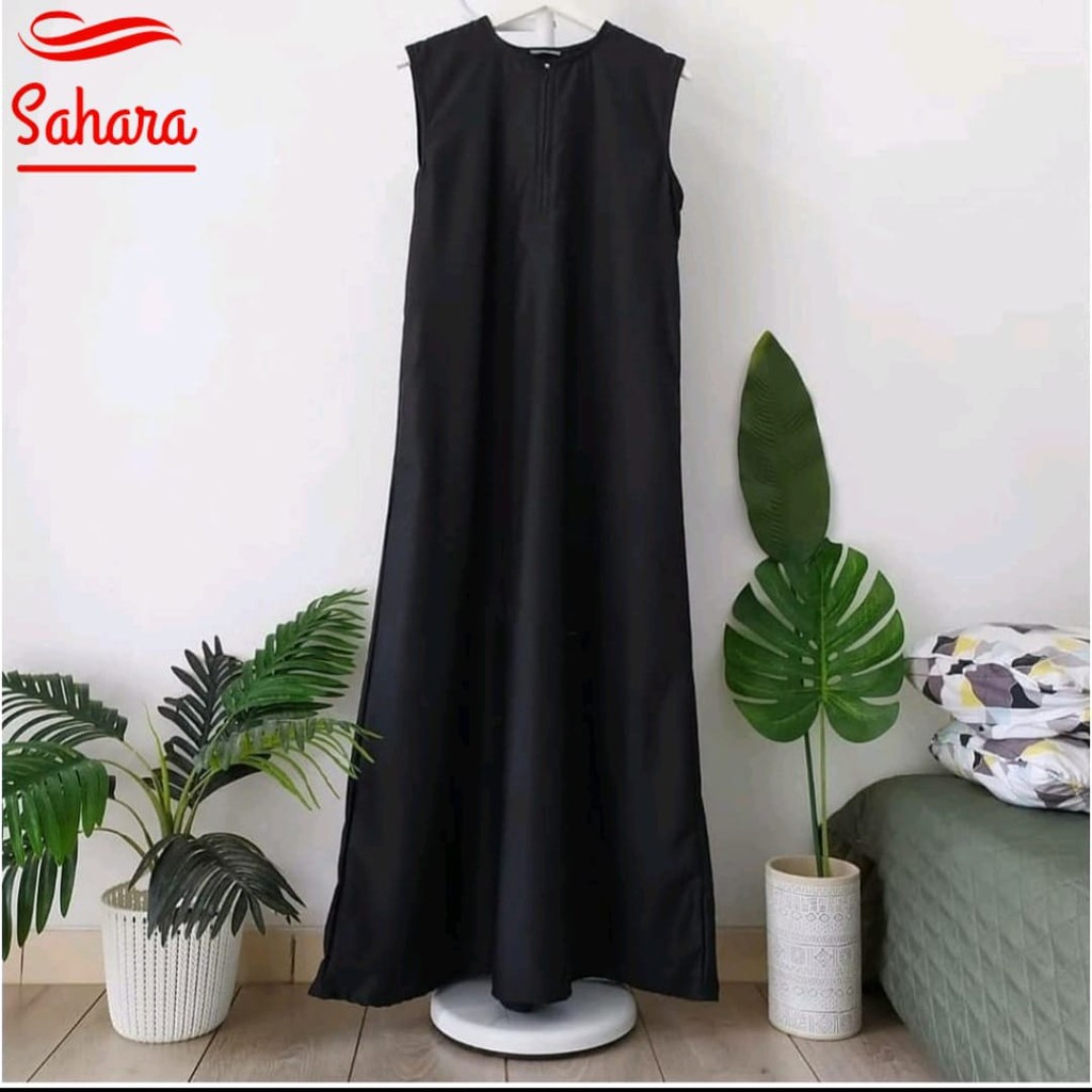 Gamis kutung TOYOBO Sahara series / Singlet dalaman Gamis manset best seller (GKP 1)Vannesa Angel Va