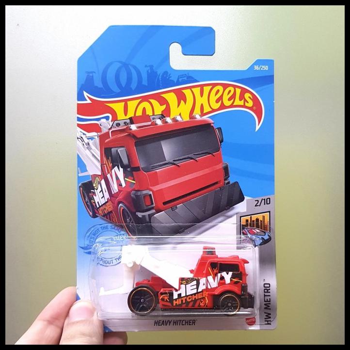 HOTWHEELS HOT WHEELS HEAVY HITCHER MOBIL DEREK MERAH ORIGINAL MATTEL