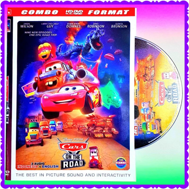 TERLARIS Kaset Dvd Film Animasi Balapan Mobil Cars - Film Hiburan Anak