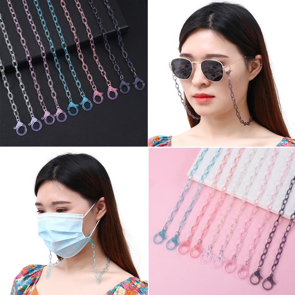 Ly Aksesoris Rantai Kacamata Tali Dekorasi Leher Candy Colors Chain Acrylic Neck Rope