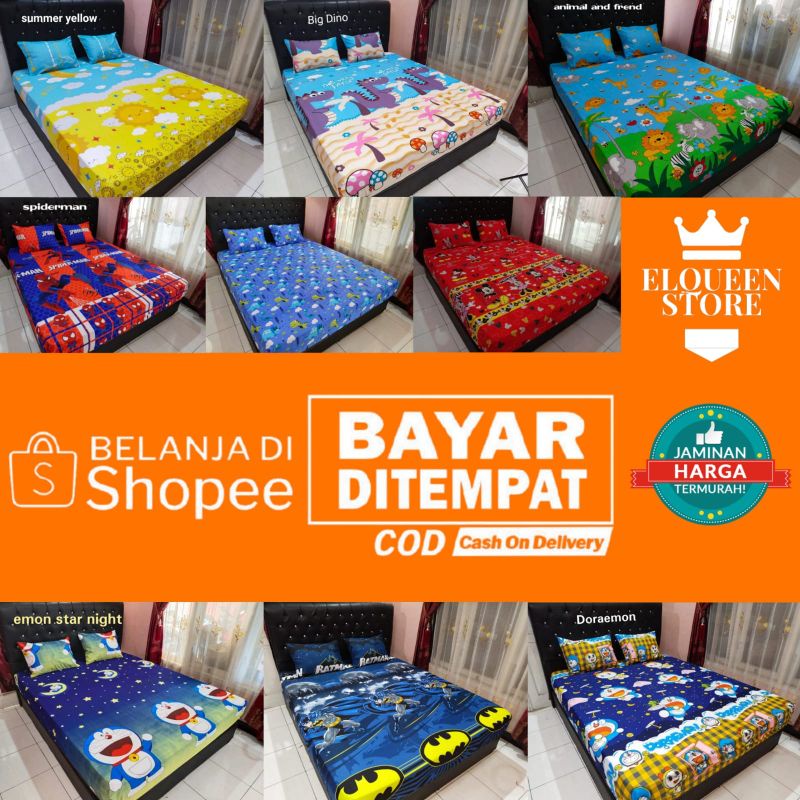 Sprei homemade  sprei karakter  sprei homemade 180x200