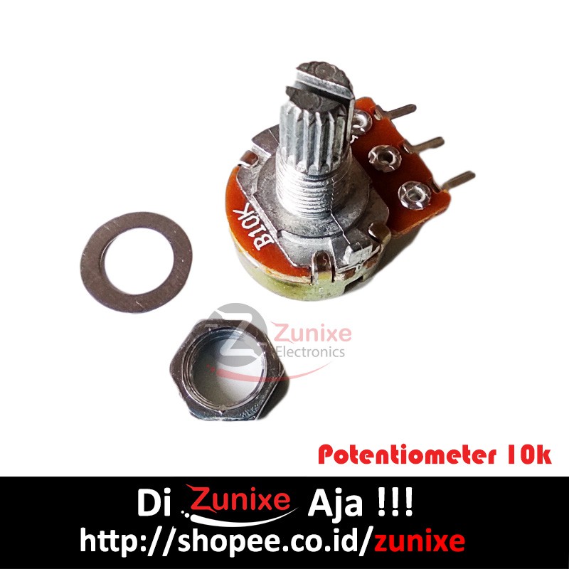 High Quality WH148 B10K Linear 10K Potentiometer 15mm Potensiometer