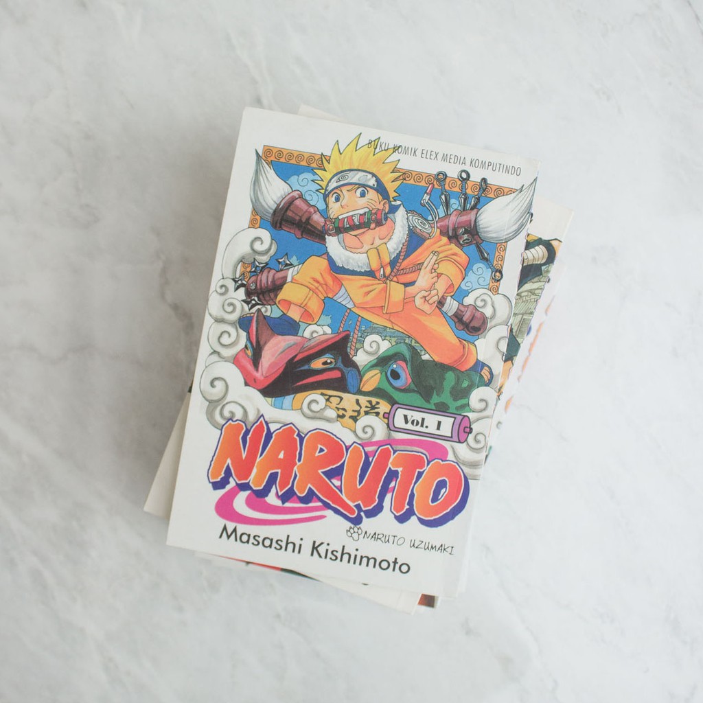 Komik NARUTO Set vol. 1-10
