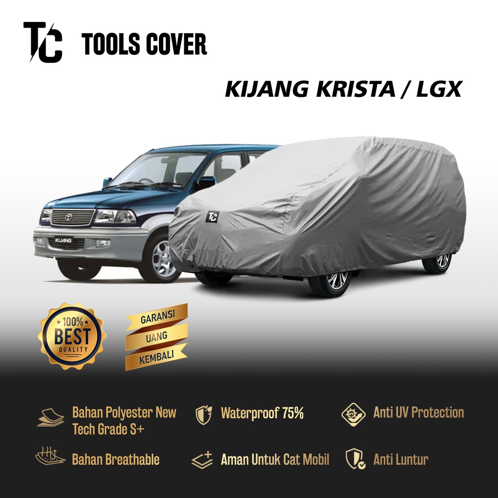 Body Cover Mobil Kijang Krista Sarung LGX / Kapsul Selimut TOYOTA Kijang Mantel Tutup Body Outdoor
