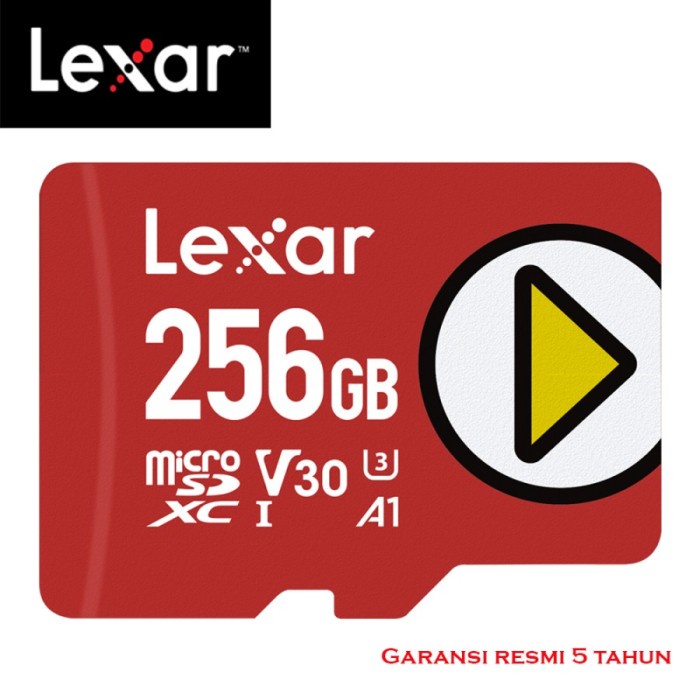 Lexar Play MicroSDXC 150MB/s 128GB 256GB 512GB 1TB Garansi resmi 5 tahun