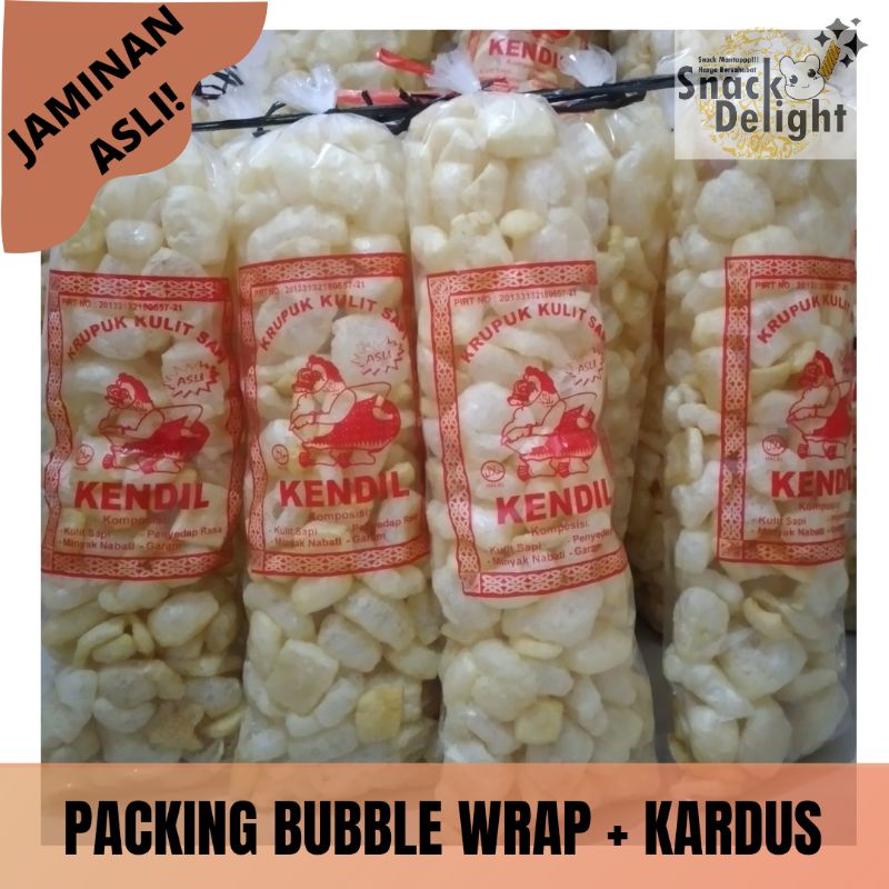

Rambak Sapi Cap Kendil 1 Bal/ Guling Asli SOLO
