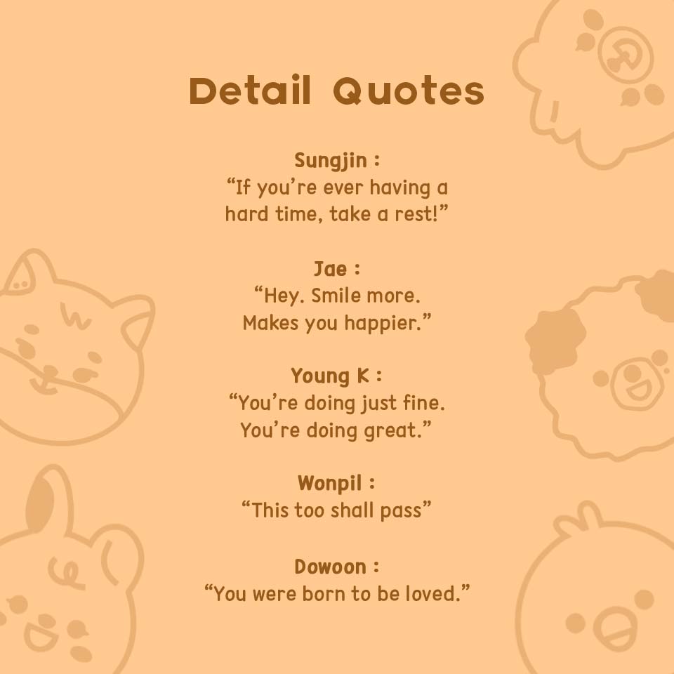 PRE ORDER!! Tumbler DAY6 Quotes Member