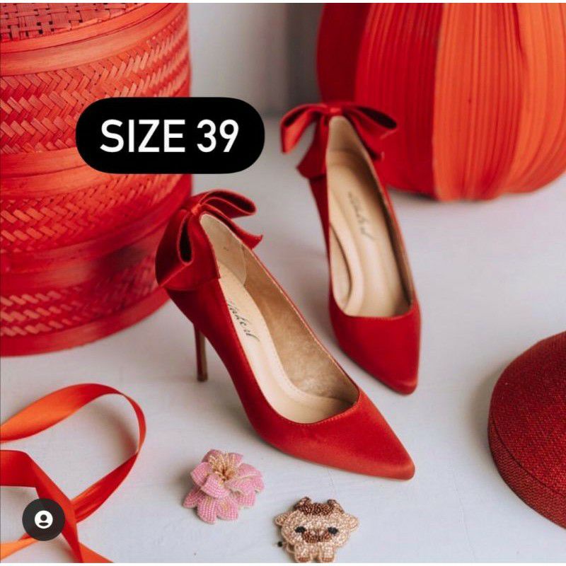 ittaherl rona 90mm pointy rouge sz39