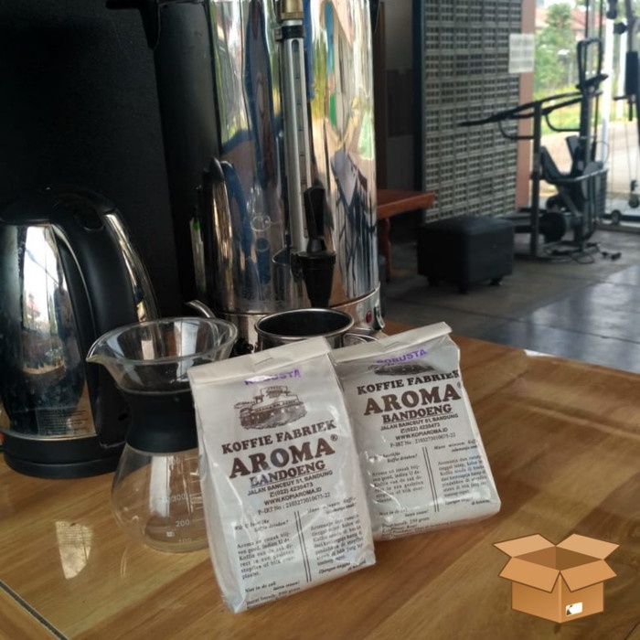 

(BISA COD) KOPI AROMA ROBUSTA KOPI LEGENDARIS KHAS BANDUNG 250 GRAM - Halus