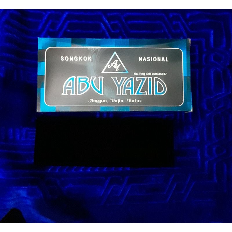 kopiah hitam polos  abu yazid songkok nasional laki laki peci hitam polos bahan halus dan anti air b