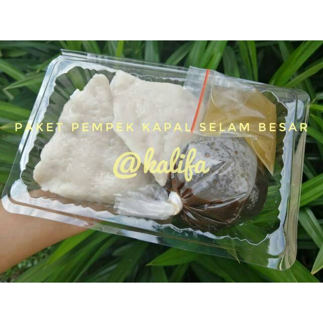 

Paket Pempek Kapal Selam/Pempek Isi Telur Besar [isi 3pcs]