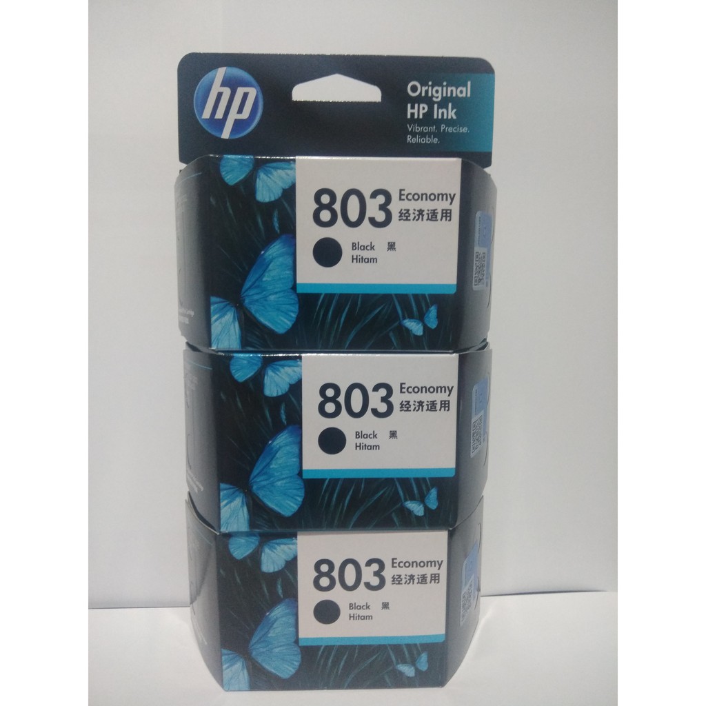 Tinta HP original 803 black ink catridge