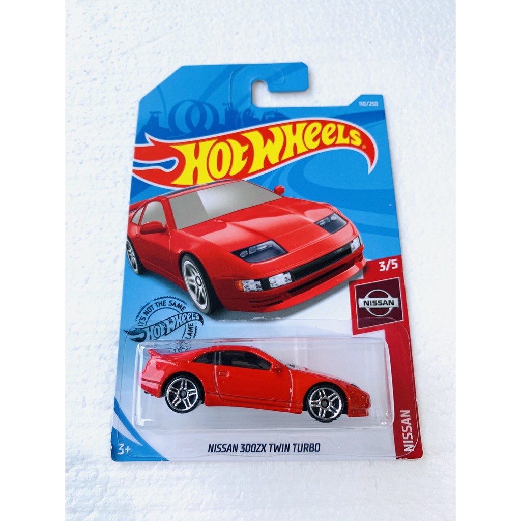 HOT WHEELS HOTWHEELS NISSAN 300ZX TWIN TURBO MERAH DIECAST MOBIL HOTWIL HOTWEELS LANGKA MURAH TRACK