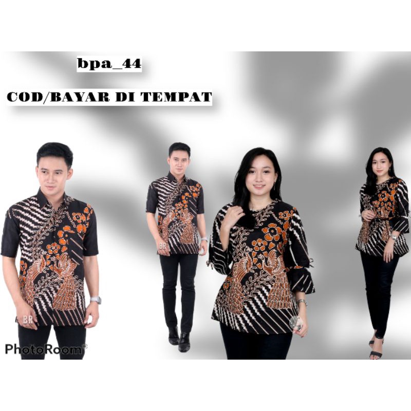 couple batik | couple batik hem &blouse | couple batik murah