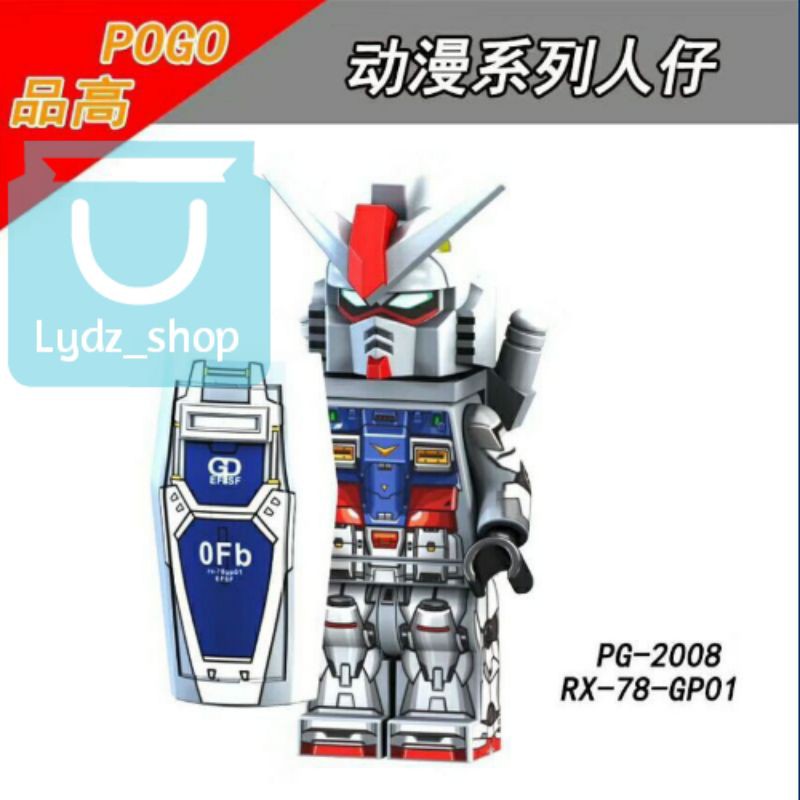 Gundam Mainan anak Robot Lego minifigure Gundam PG2008 mainan anak Robot murah Robot Gundam Brick