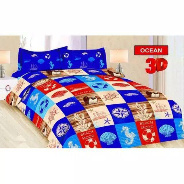 Sprei Bonita 3d Bantal 2 Ukuran 180/160x200