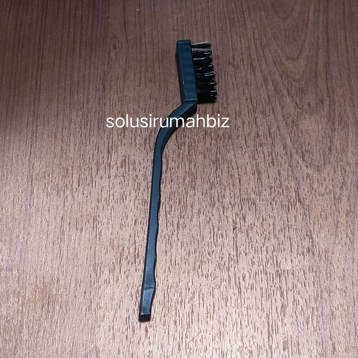 SIKAT 17CM 1BIJI WIRE BRUSH 1PCS BRUSH BENGKOK NILON HITAM NYLON