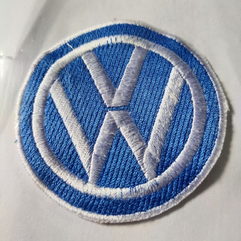 emblem bordir patch vw