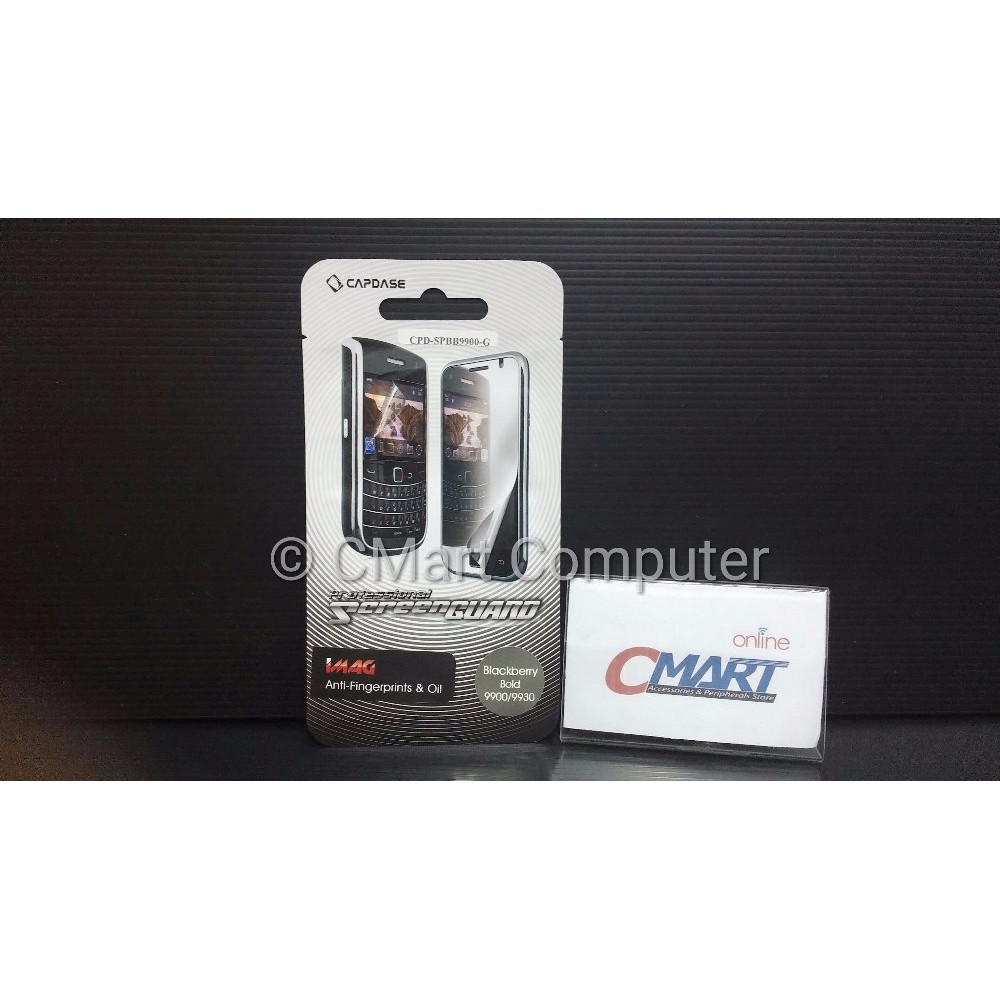CAPDASE SPBB9900-G : Screen GUARD Blackberry Bold 9900/9930 IMAG