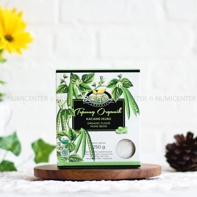 

Bionic Farm Organic Mung Bean Flour | Tepung Kacang Hijau Organik 250g