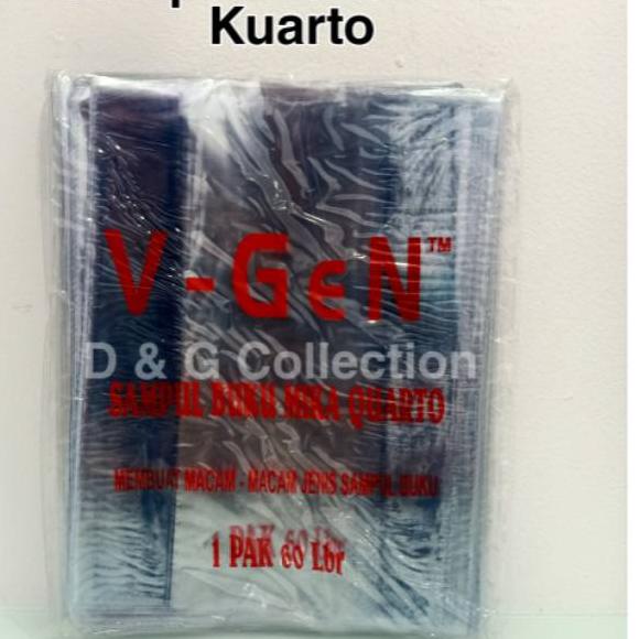 

민 SAMPUL BUKU KUARTO / SAMPUL MIKA / PLASTIK KUARTO Big Sale