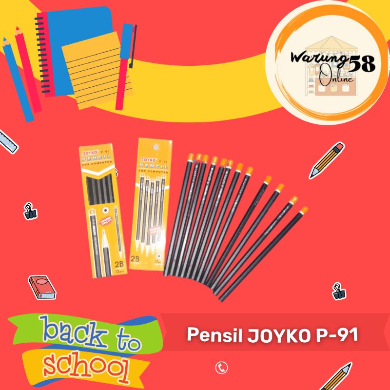 

pensil 2B JOYKO P-91
