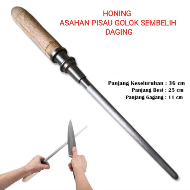 ASAHAN HONING UNTUK PISAU SEMBELIH DAN DAPUR BAHAN KRISTAL