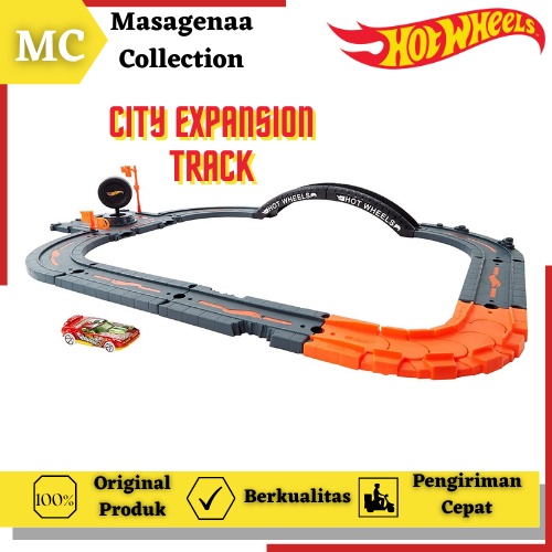 Mainan Maenan Lintasan Jalanan Arena Trek Hot Wheels Hotwheels Hotwheel City Expansion Trackset Set 