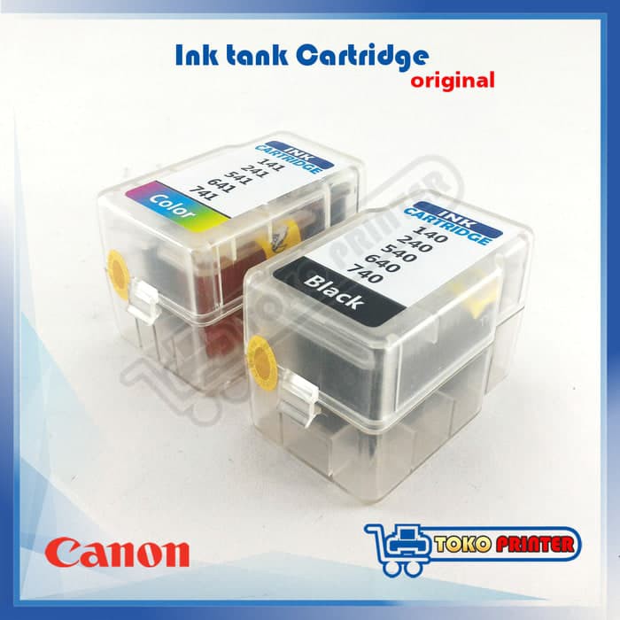 Ink Tank Cartridge Canon Black   Color Model 40/41, 830/831, 740/741