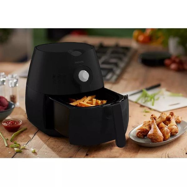 PHILIPS HD9218/50 HD 9218 AIRFRYER AIR FRYER BOND GARANSI RESMI PABRIK HITAM