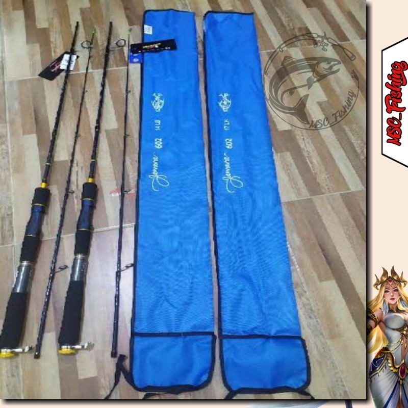 Joran Relix Nusantara Jawara 602 6-14lb, 8-17lb, 10-20lb