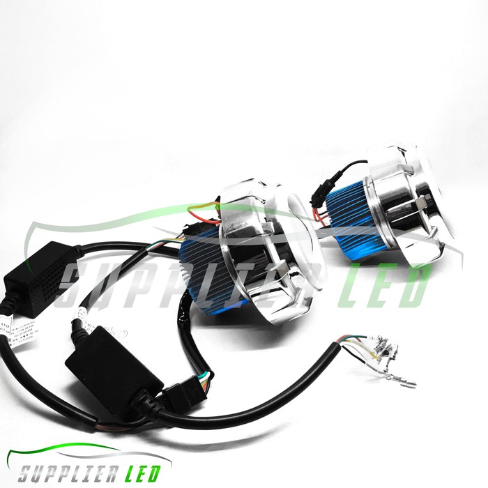 Lampu Led Projie Motor Mobil Hi Low Jauh Dekat Double Ae De Rbr