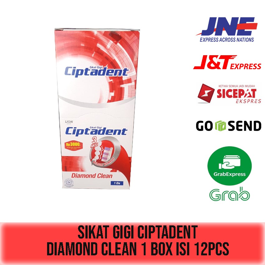 SIKAT GIGI CIPTADENT 1 BOX ISI 12 PCS