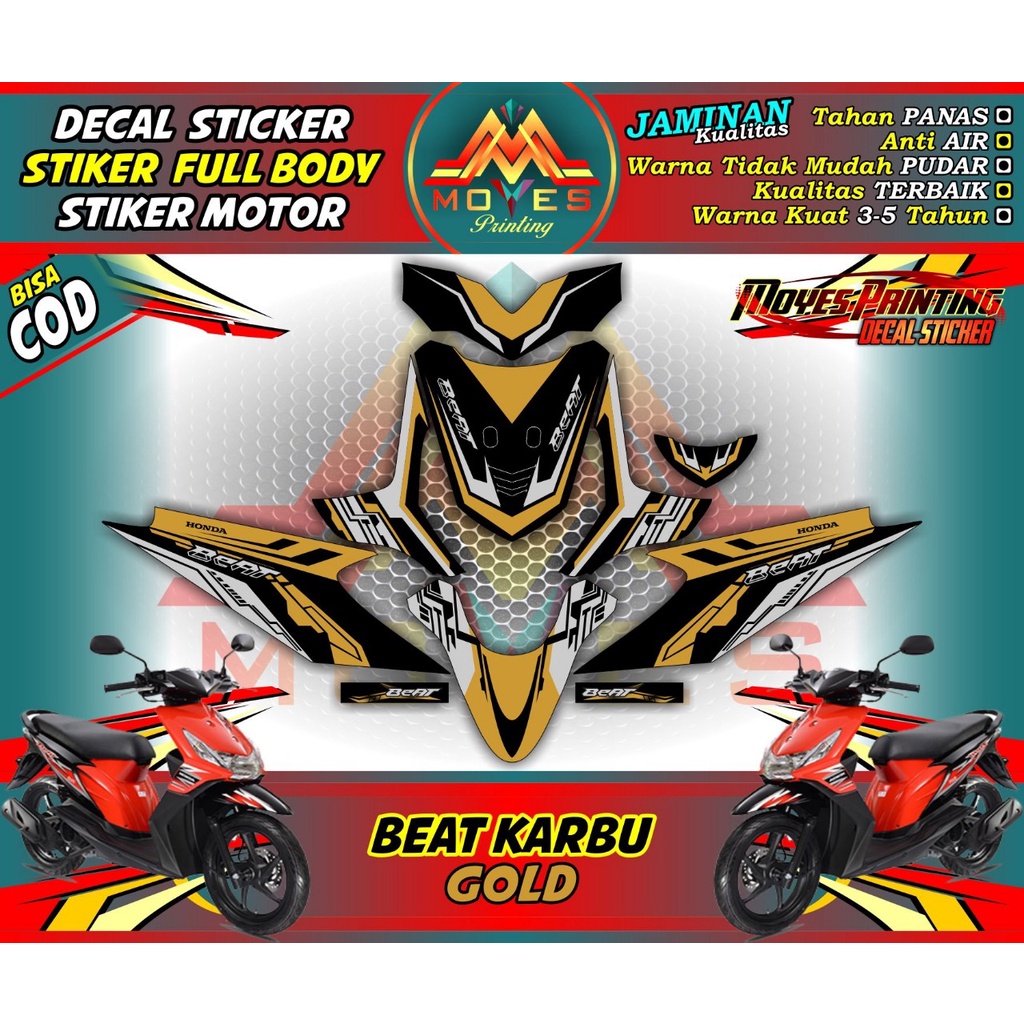 stiker beat karbu decal stiker motor beat karbu stiker motor beat karbu stiker motor beat karbu