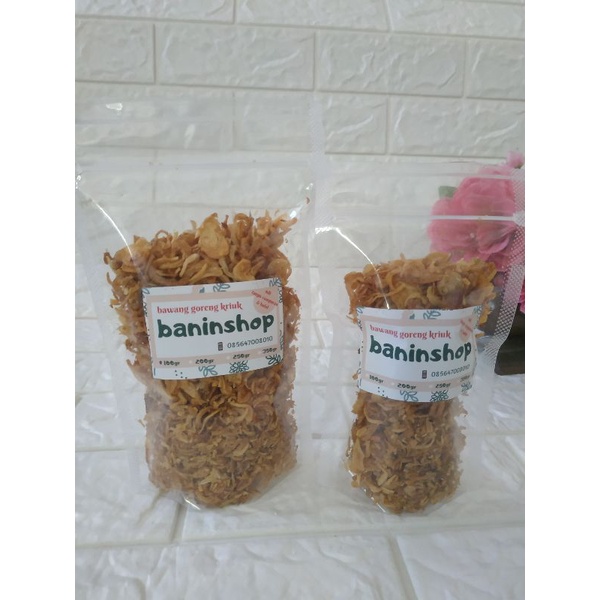

@banin_shop Brambang goreng kriuk pouch 100gr Oleh-oleh solo