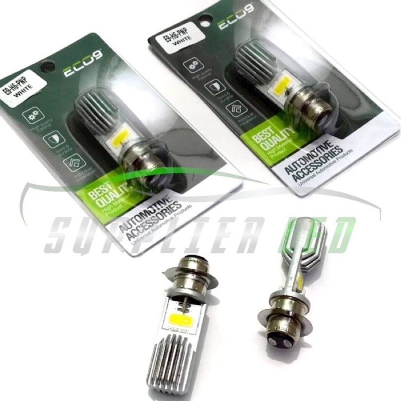 Lampu Utama LED Motor H6 Luminos 9Nine Eco9 Gloss