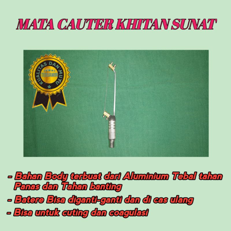 Cauter sunat khitan mata cauter