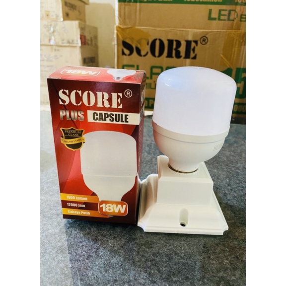 Lampu SCORE LED 18W kapsul / Lampu Rumah Led