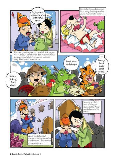 Terkeren 18 Gambar  Komik  Cerita  Rakyat Malin Kundang