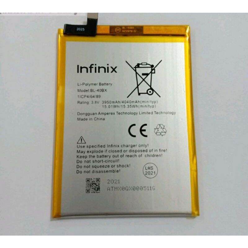 Baterai Batre Battery INFINIX BL40BX / X600 NOTE 2 Original 100%