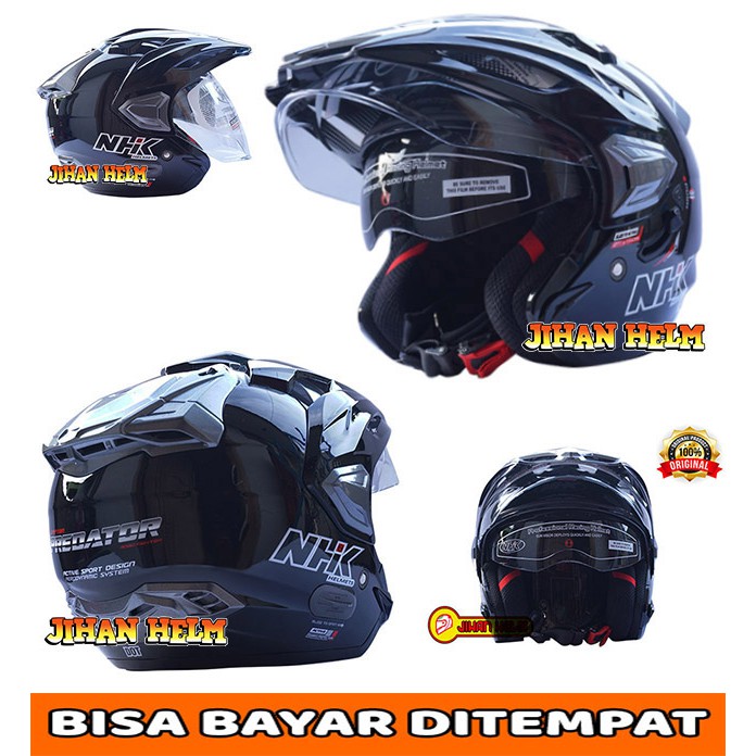 HELM / NHK / HELM NHK / HELM NHK PREDATOR CRYPTON BLACK TERMURAH
