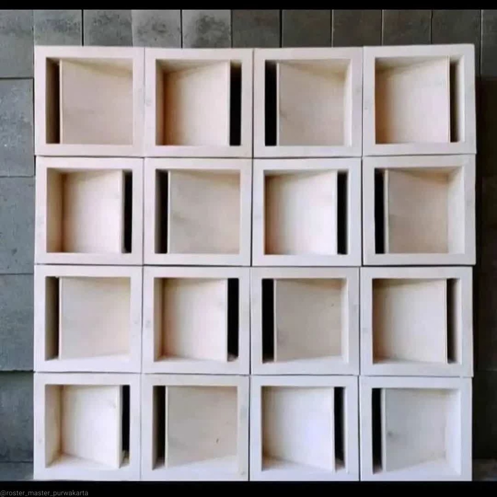 Roster Beton Minimalis/Roster Beton/Roster Minimalis/Loster Beton/Roster Motif Nako LB1 (2 Muka) | r