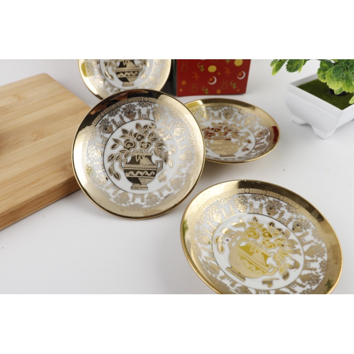 Piring Keramik Set Piring Tatakan Keramik isi 6 pc