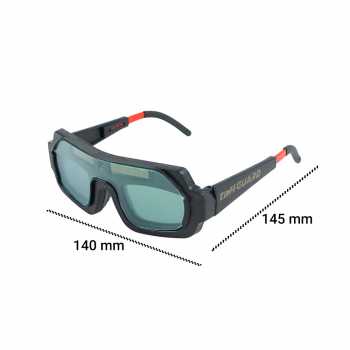 Terbaru ! TaffGUARD Kacamata Las Otomatis Gelap Terang Auto Darkening Soldering Googles TX-012